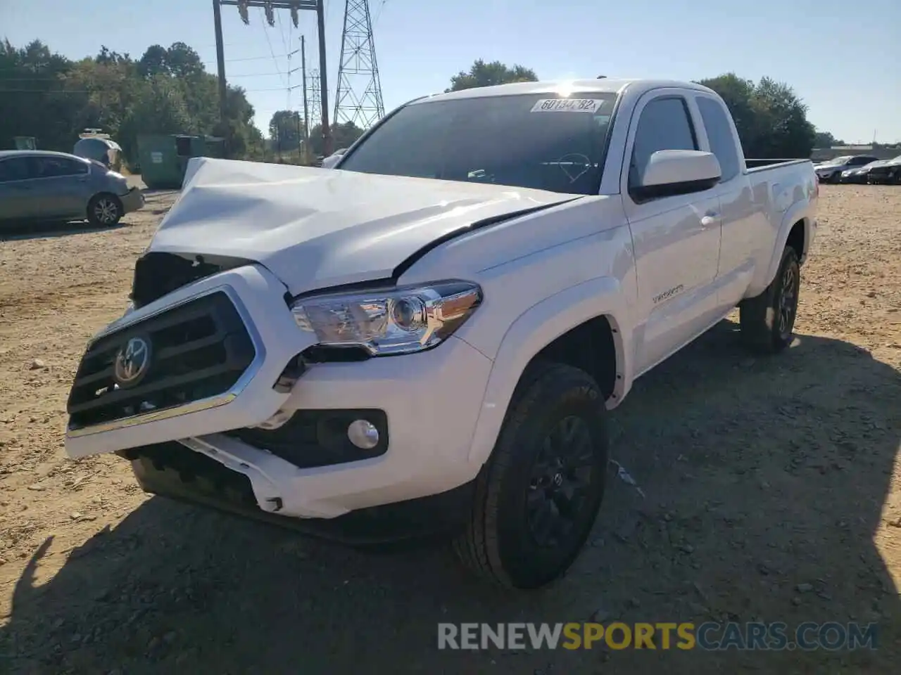 2 Фотография поврежденного автомобиля 3TYRZ5CN5NT021291 TOYOTA TACOMA 2022