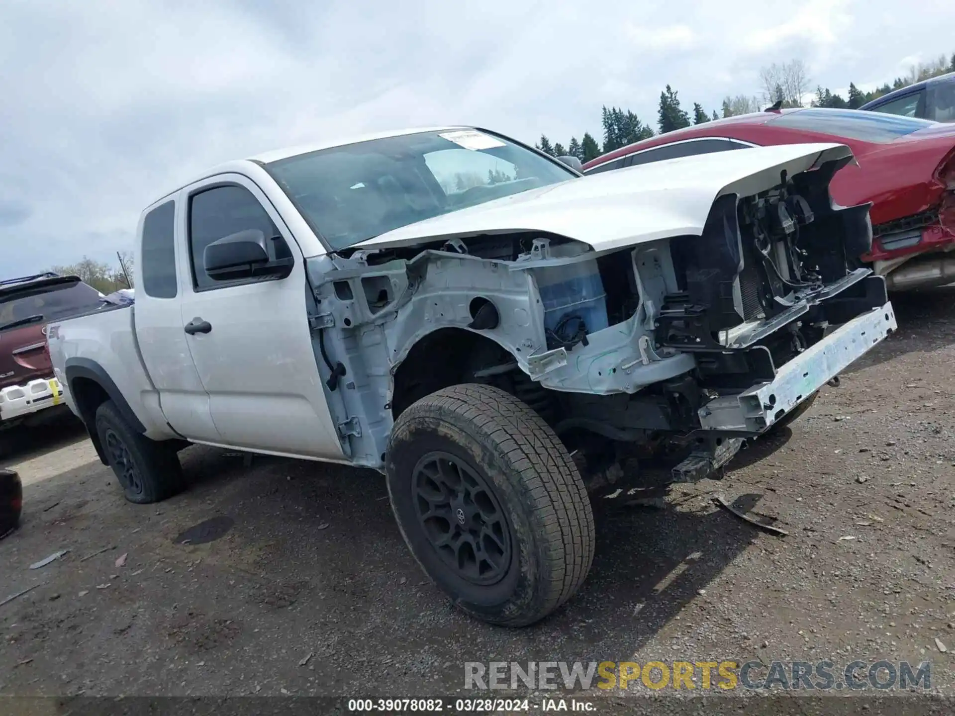 14 Photograph of a damaged car 3TYRZ5CN6NT016293 TOYOTA TACOMA 2022