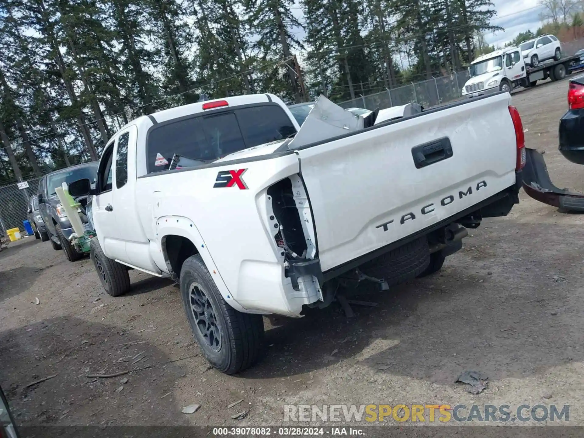 3 Photograph of a damaged car 3TYRZ5CN6NT016293 TOYOTA TACOMA 2022