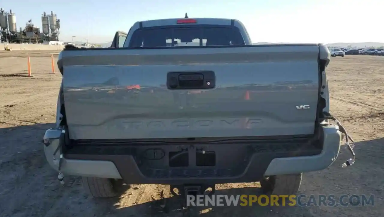 6 Photograph of a damaged car 3TYRZ5CN7NT019509 TOYOTA TACOMA 2022