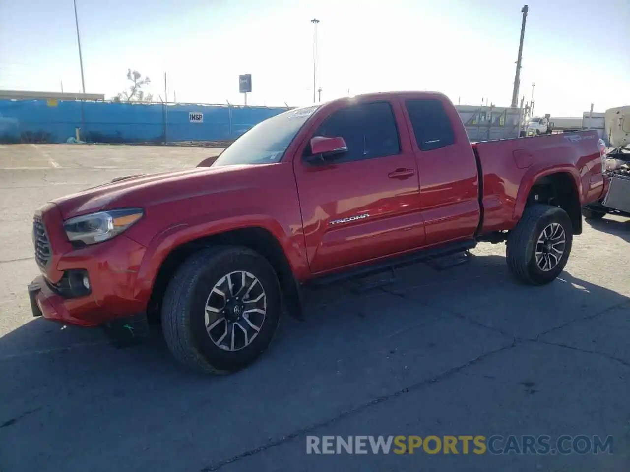 1 Photograph of a damaged car 3TYRZ5CN9NT024260 TOYOTA TACOMA 2022