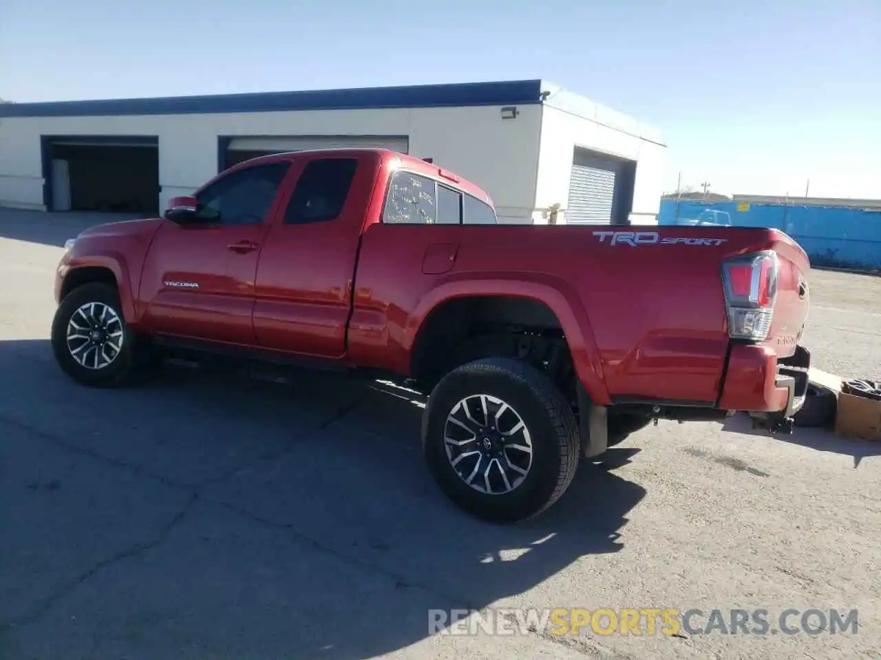 2 Photograph of a damaged car 3TYRZ5CN9NT024260 TOYOTA TACOMA 2022