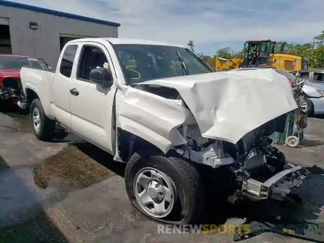 1 Photograph of a damaged car 3TYSX5EN2NT016408 TOYOTA TACOMA 2022