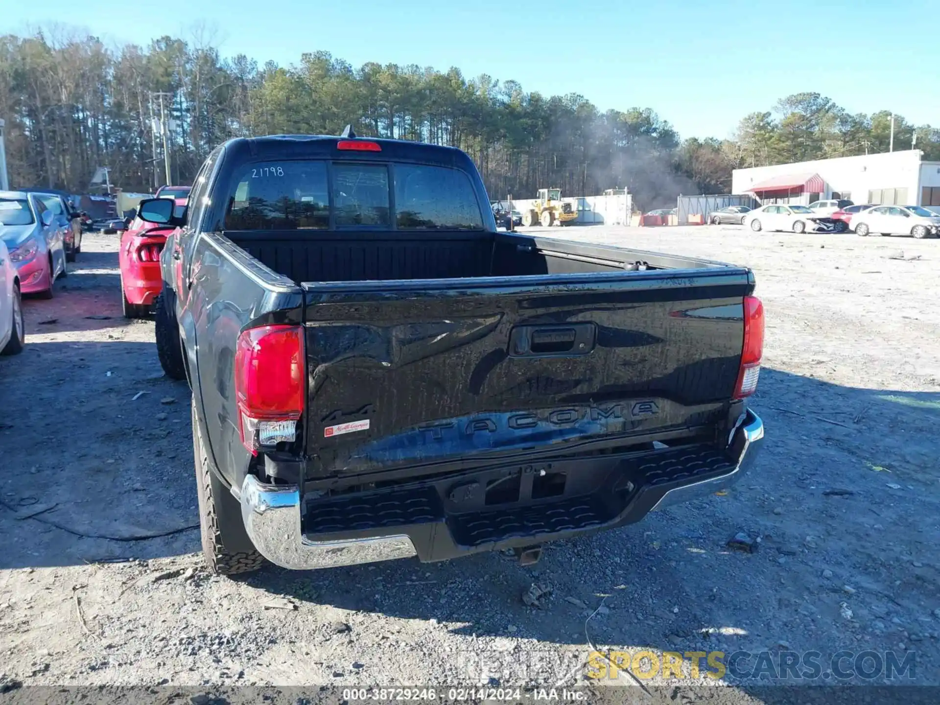 16 Photograph of a damaged car 3TYSX5EN7NT013276 TOYOTA TACOMA 2022