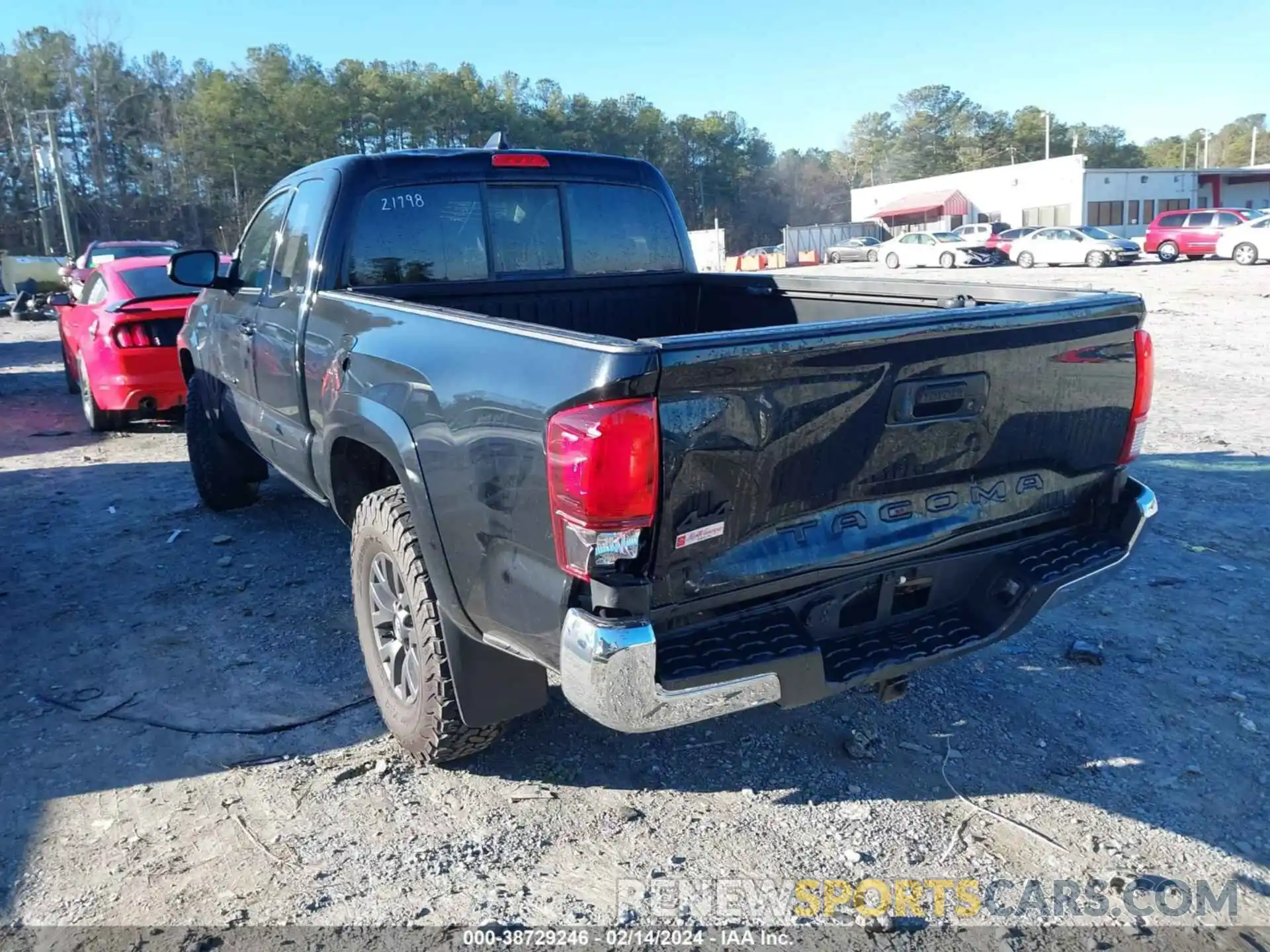 3 Photograph of a damaged car 3TYSX5EN7NT013276 TOYOTA TACOMA 2022