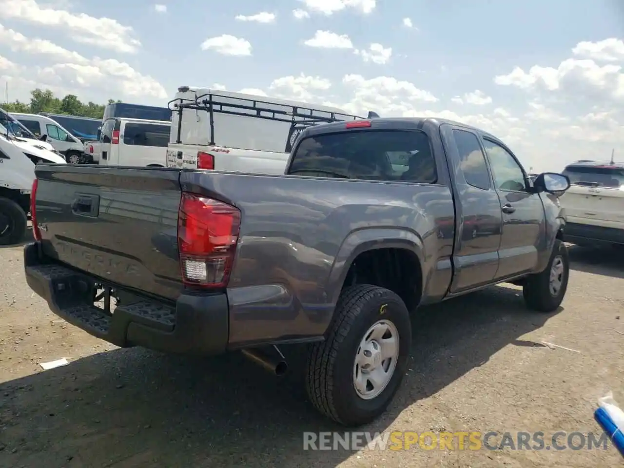 4 Photograph of a damaged car 3TYSX5EN7NT014623 TOYOTA TACOMA 2022