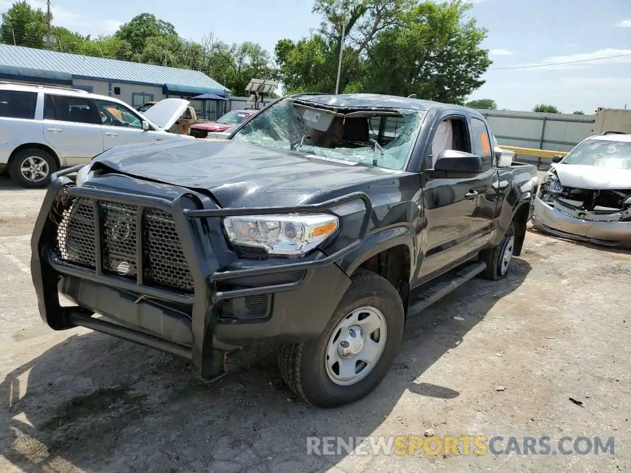 2 Photograph of a damaged car 3TYSX5EN8NT011388 TOYOTA TACOMA 2022