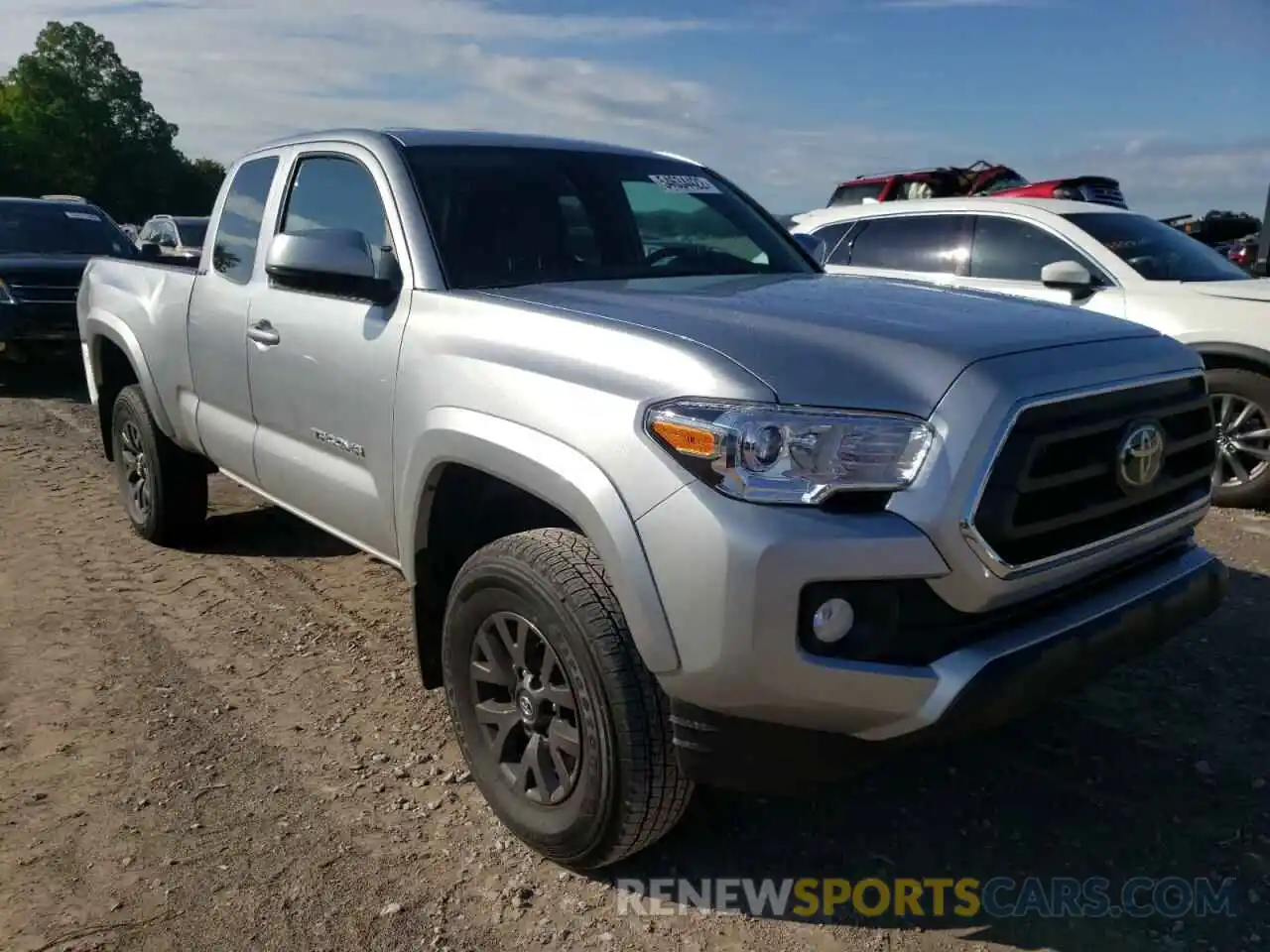 1 Photograph of a damaged car 3TYSX5EN9NT012615 TOYOTA TACOMA 2022