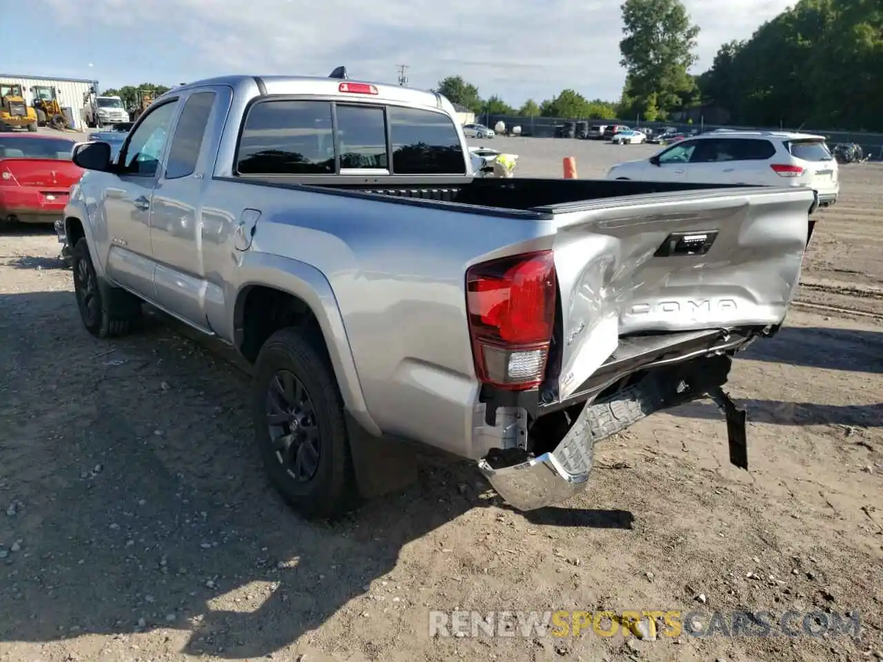 3 Photograph of a damaged car 3TYSX5EN9NT012615 TOYOTA TACOMA 2022