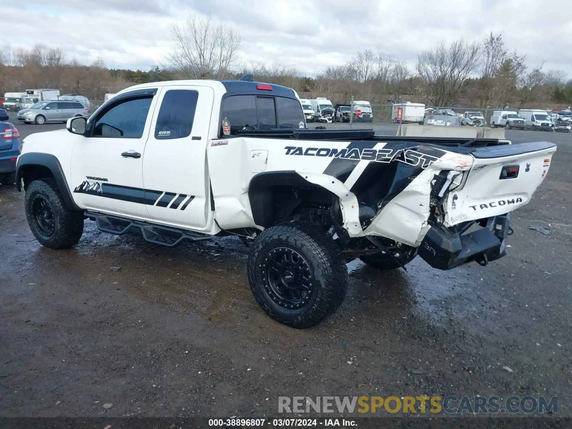 3 Photograph of a damaged car 3TYSX5EN9NT014252 TOYOTA TACOMA 2022