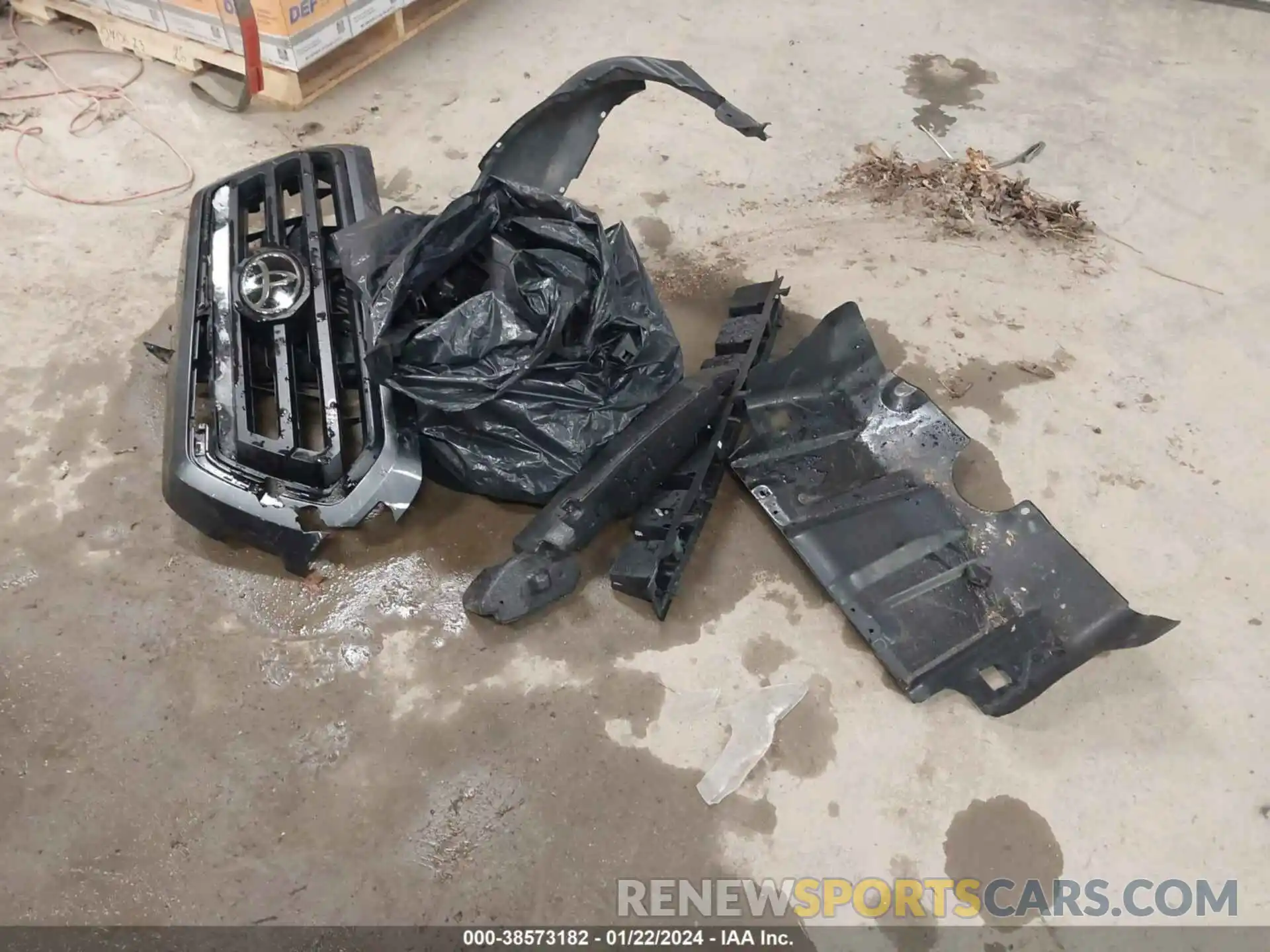 12 Photograph of a damaged car 3TYSX5ENXNT013739 TOYOTA TACOMA 2022