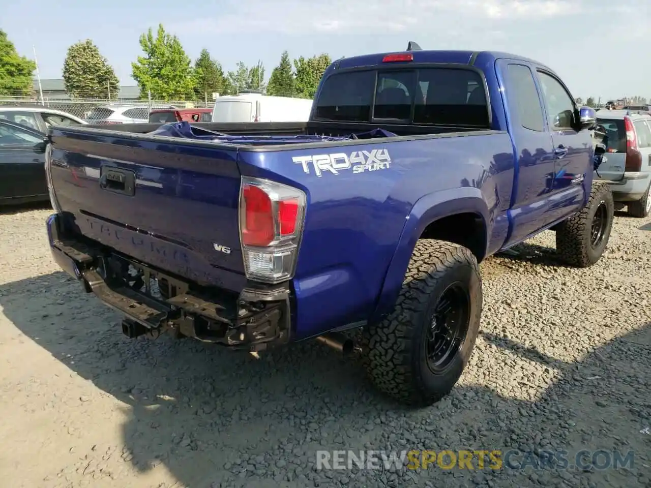 4 Фотография поврежденного автомобиля 3TYSZ5AN3NT074253 TOYOTA TACOMA 2022