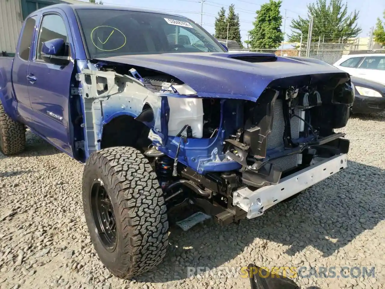 9 Фотография поврежденного автомобиля 3TYSZ5AN3NT074253 TOYOTA TACOMA 2022