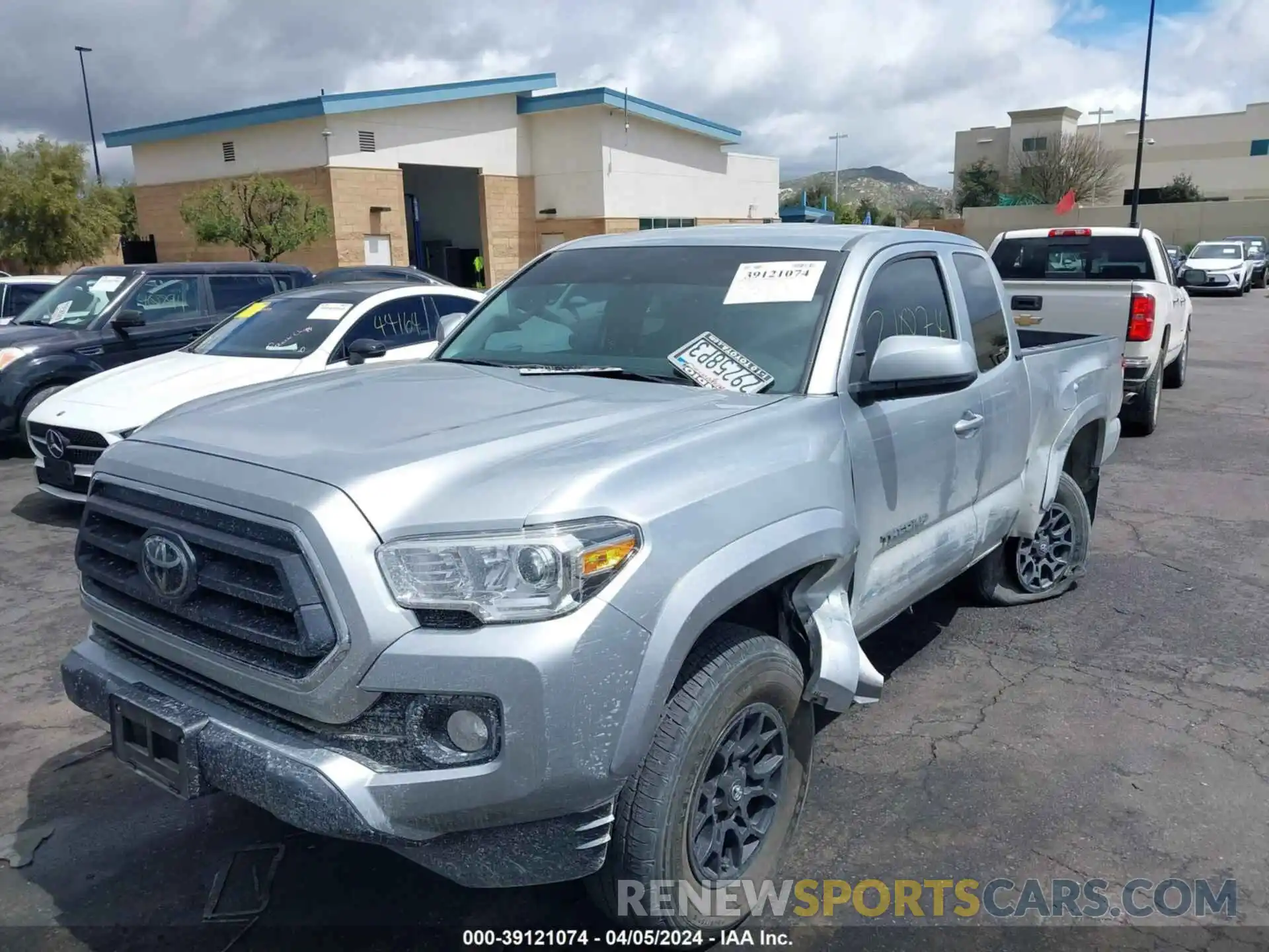 2 Photograph of a damaged car 3TYSZ5AN7NT093985 TOYOTA TACOMA 2022