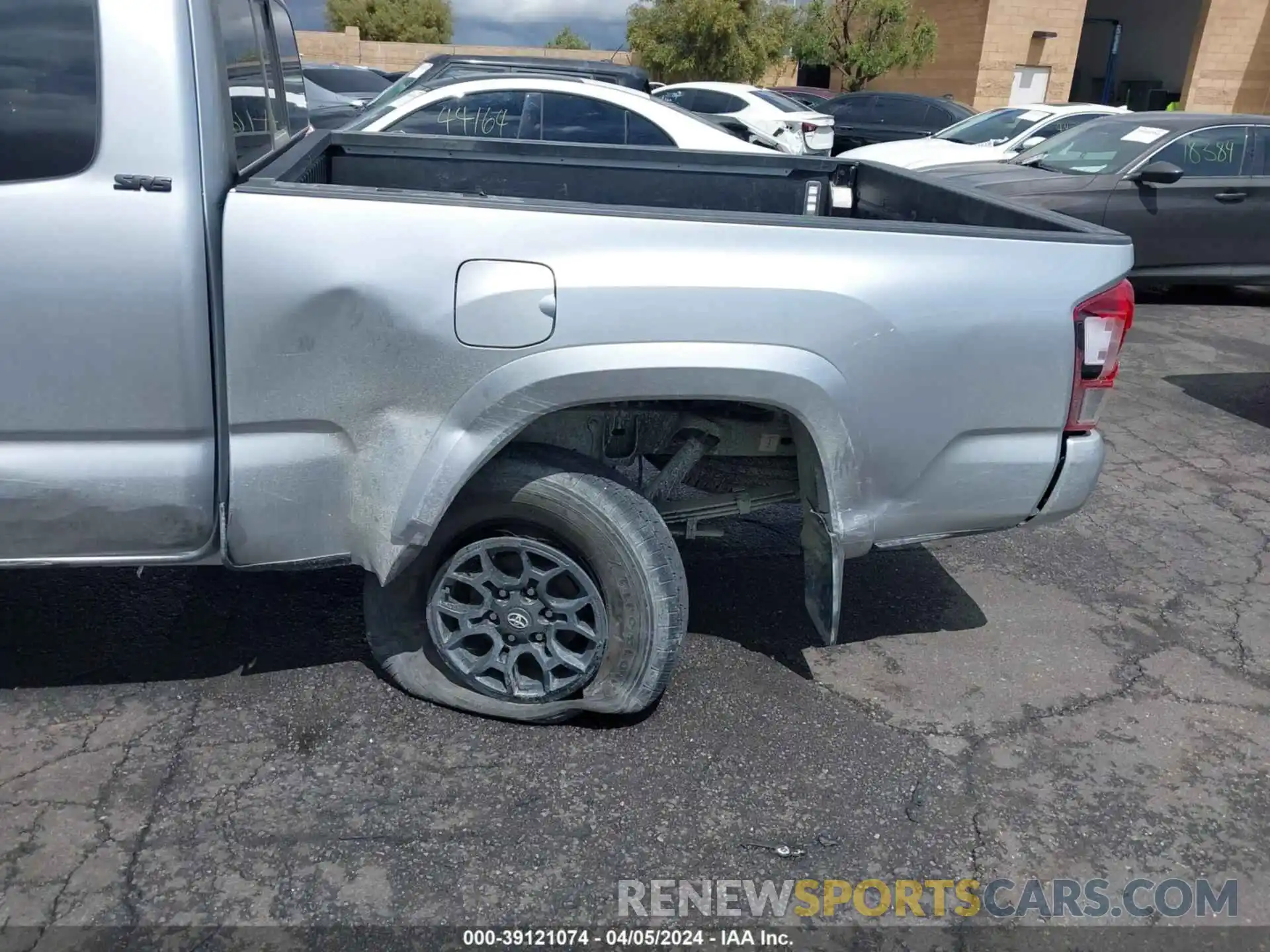 6 Photograph of a damaged car 3TYSZ5AN7NT093985 TOYOTA TACOMA 2022