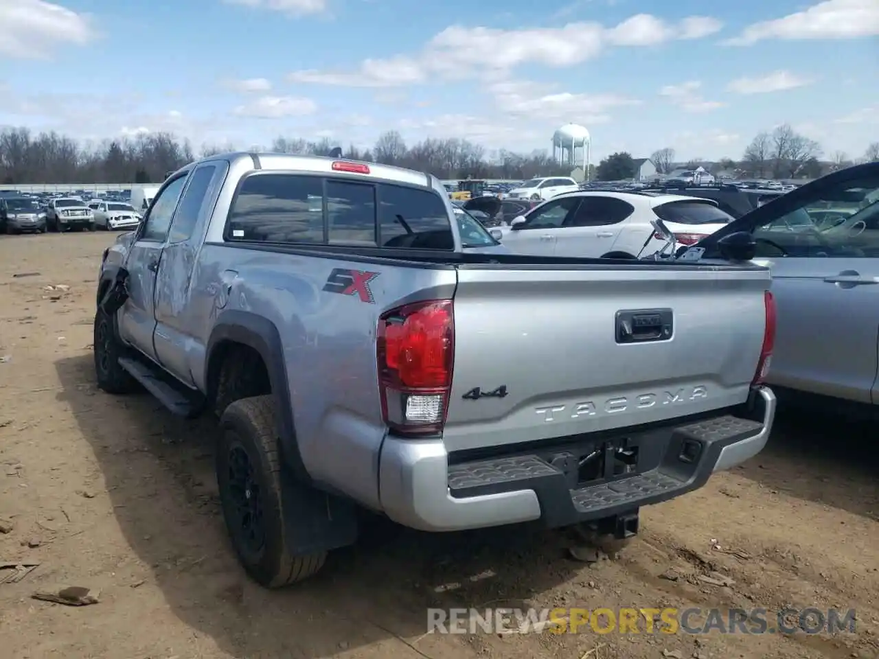 3 Photograph of a damaged car 3TYSZ5AN8NT056086 TOYOTA TACOMA 2022