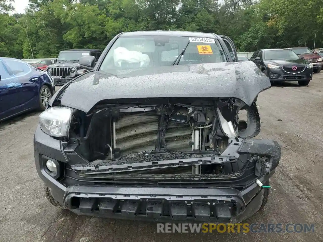 5 Photograph of a damaged car 3TYSZ5AN8NT089458 TOYOTA TACOMA 2022