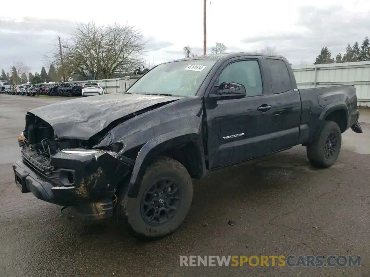 1 Photograph of a damaged car 3TYSZ5AN9NT075178 TOYOTA TACOMA 2022