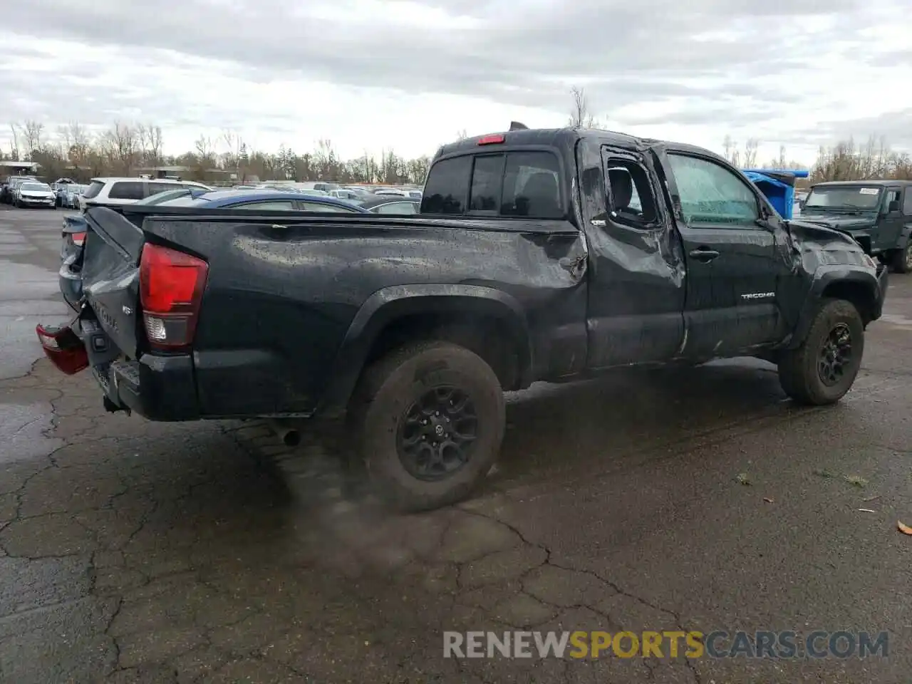 3 Photograph of a damaged car 3TYSZ5AN9NT075178 TOYOTA TACOMA 2022