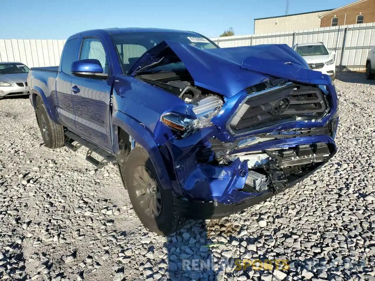 1 Photograph of a damaged car 3TYSZ5AN9NT091199 TOYOTA TACOMA 2022