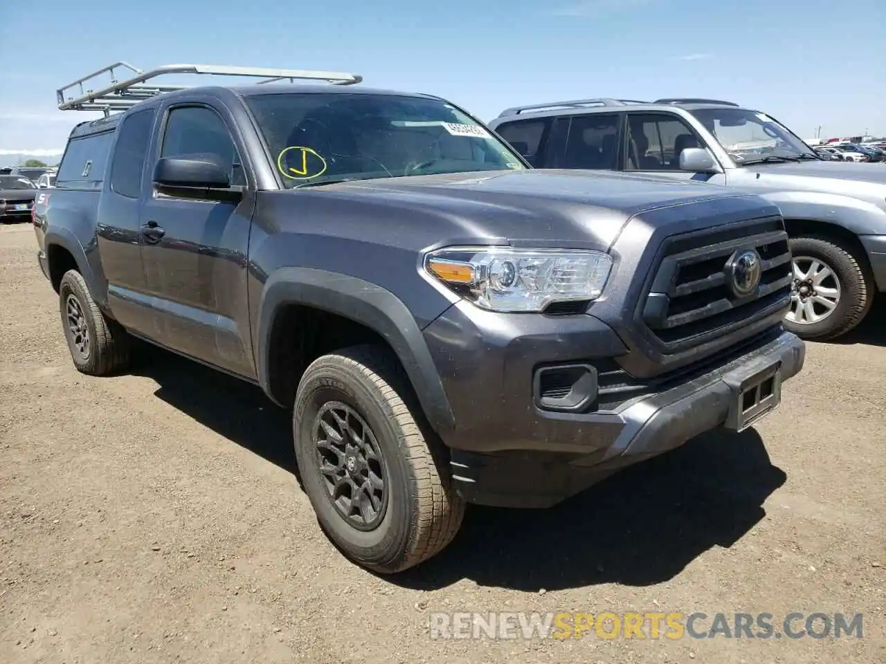 1 Photograph of a damaged car 3TYSZ5ANXNT053951 TOYOTA TACOMA 2022