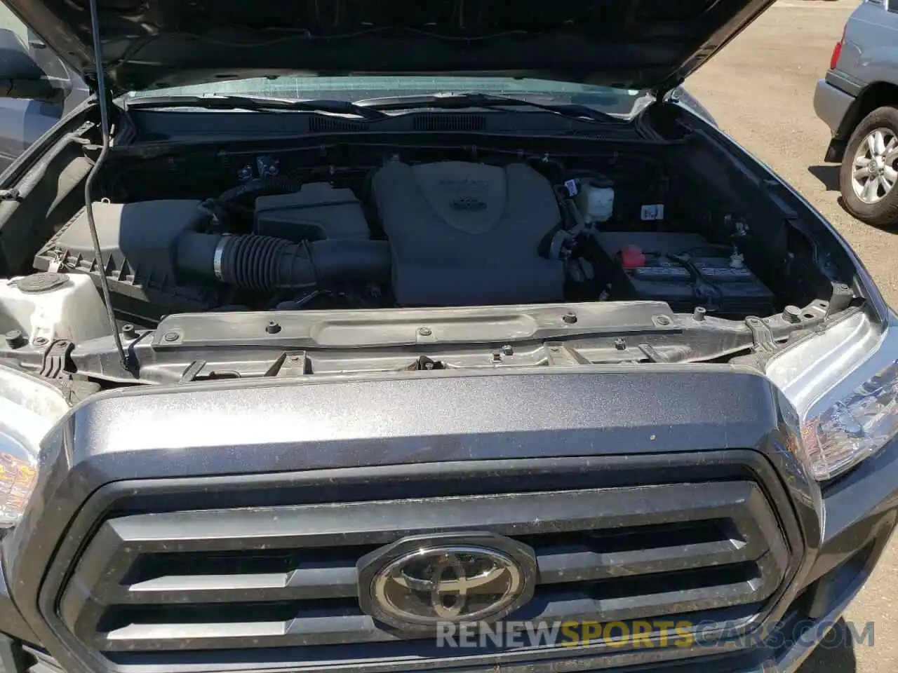 7 Photograph of a damaged car 3TYSZ5ANXNT053951 TOYOTA TACOMA 2022