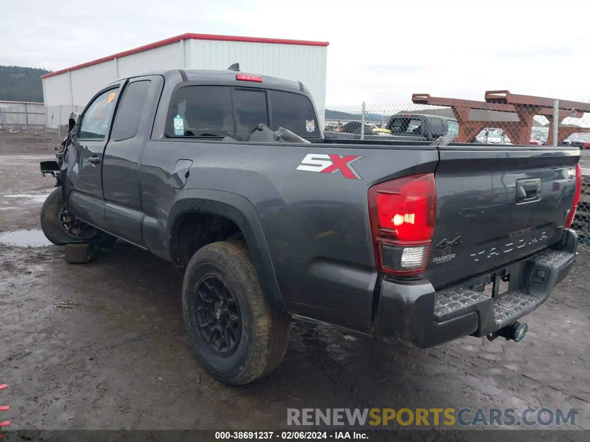 3 Фотография поврежденного автомобиля 3TYSZ5ANXNT097321 TOYOTA TACOMA 2022