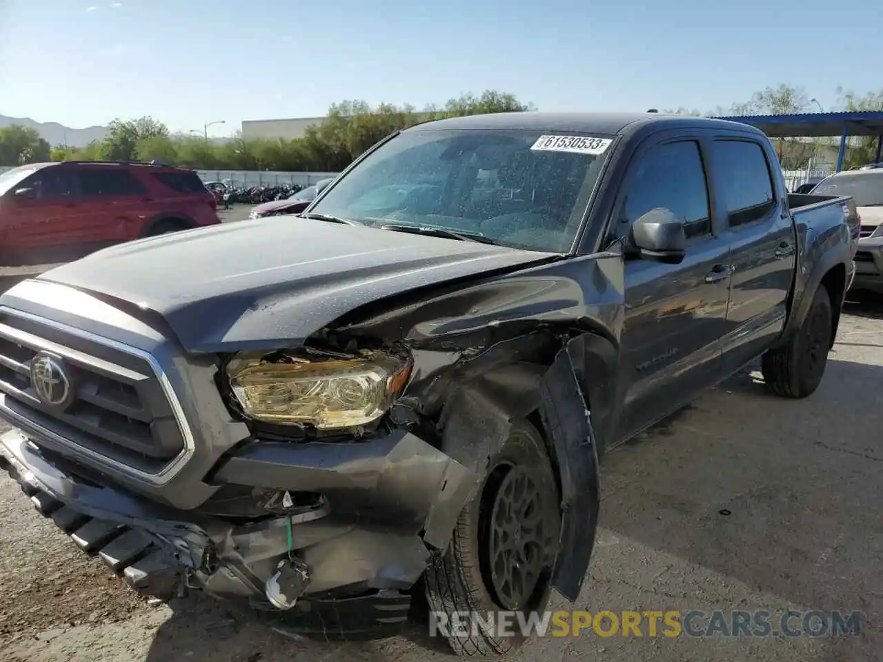 1 Photograph of a damaged car 3TMAZ5CN1PM207650 TOYOTA TACOMA 2023