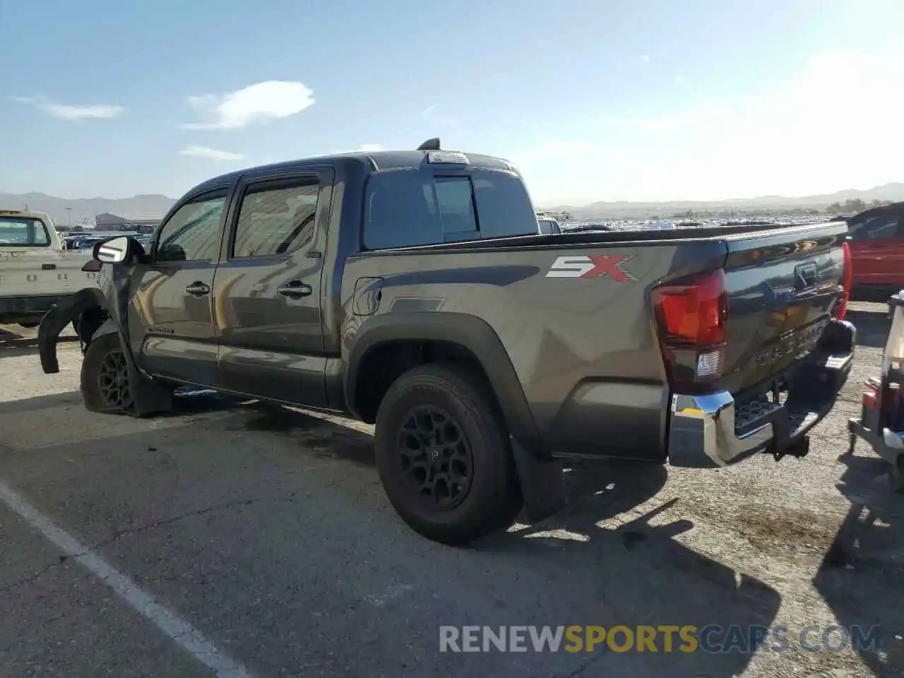 2 Photograph of a damaged car 3TMAZ5CN1PM207650 TOYOTA TACOMA 2023