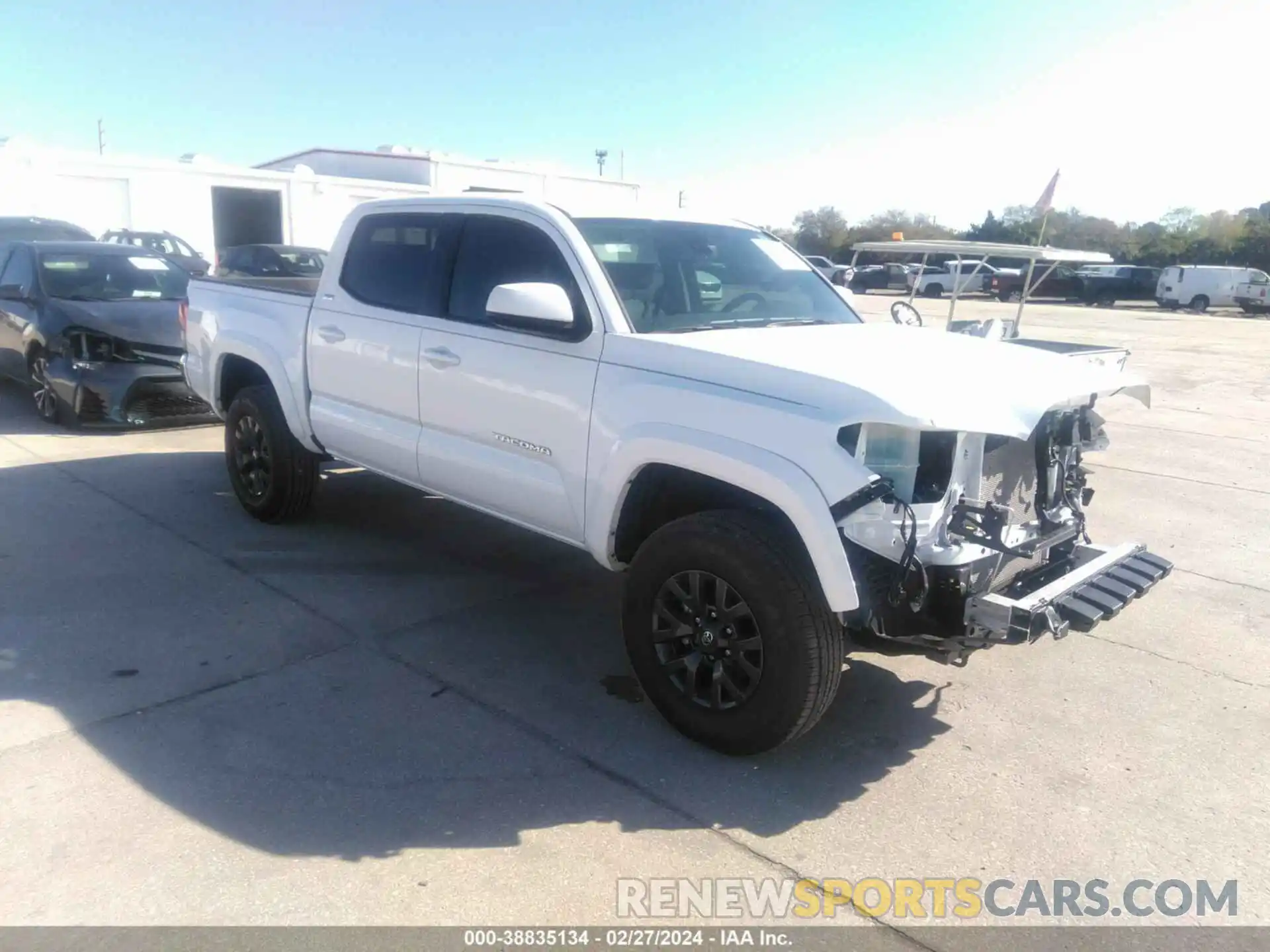 1 Photograph of a damaged car 3TMAZ5CN2PM210766 TOYOTA TACOMA 2023