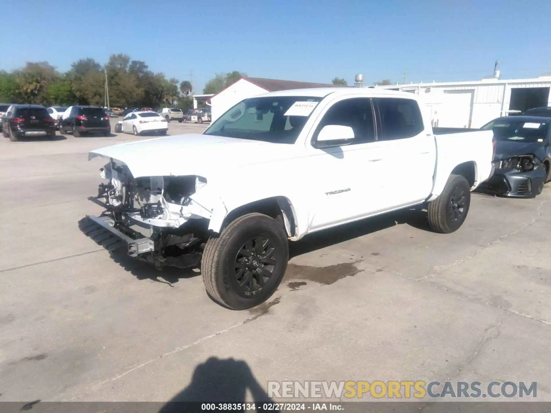 2 Photograph of a damaged car 3TMAZ5CN2PM210766 TOYOTA TACOMA 2023