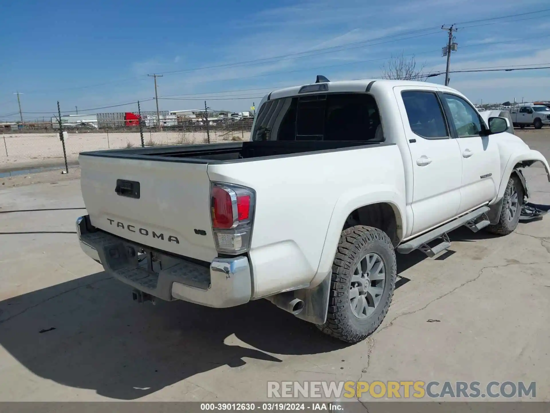 4 Фотография поврежденного автомобиля 3TMAZ5CN3PM202465 TOYOTA TACOMA 2023