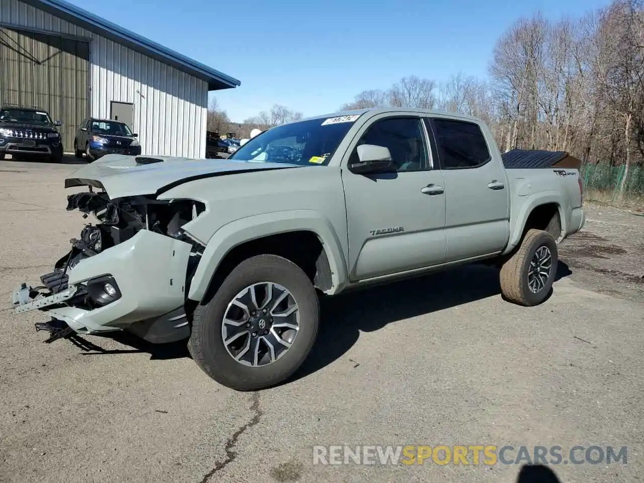 1 Photograph of a damaged car 3TMAZ5CN3PM208279 TOYOTA TACOMA 2023