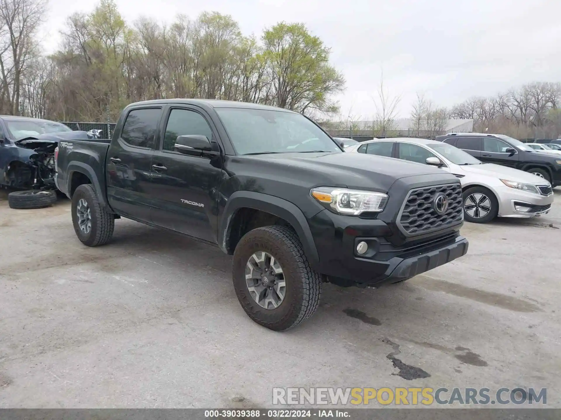 1 Photograph of a damaged car 3TMAZ5CN4PM214883 TOYOTA TACOMA 2023