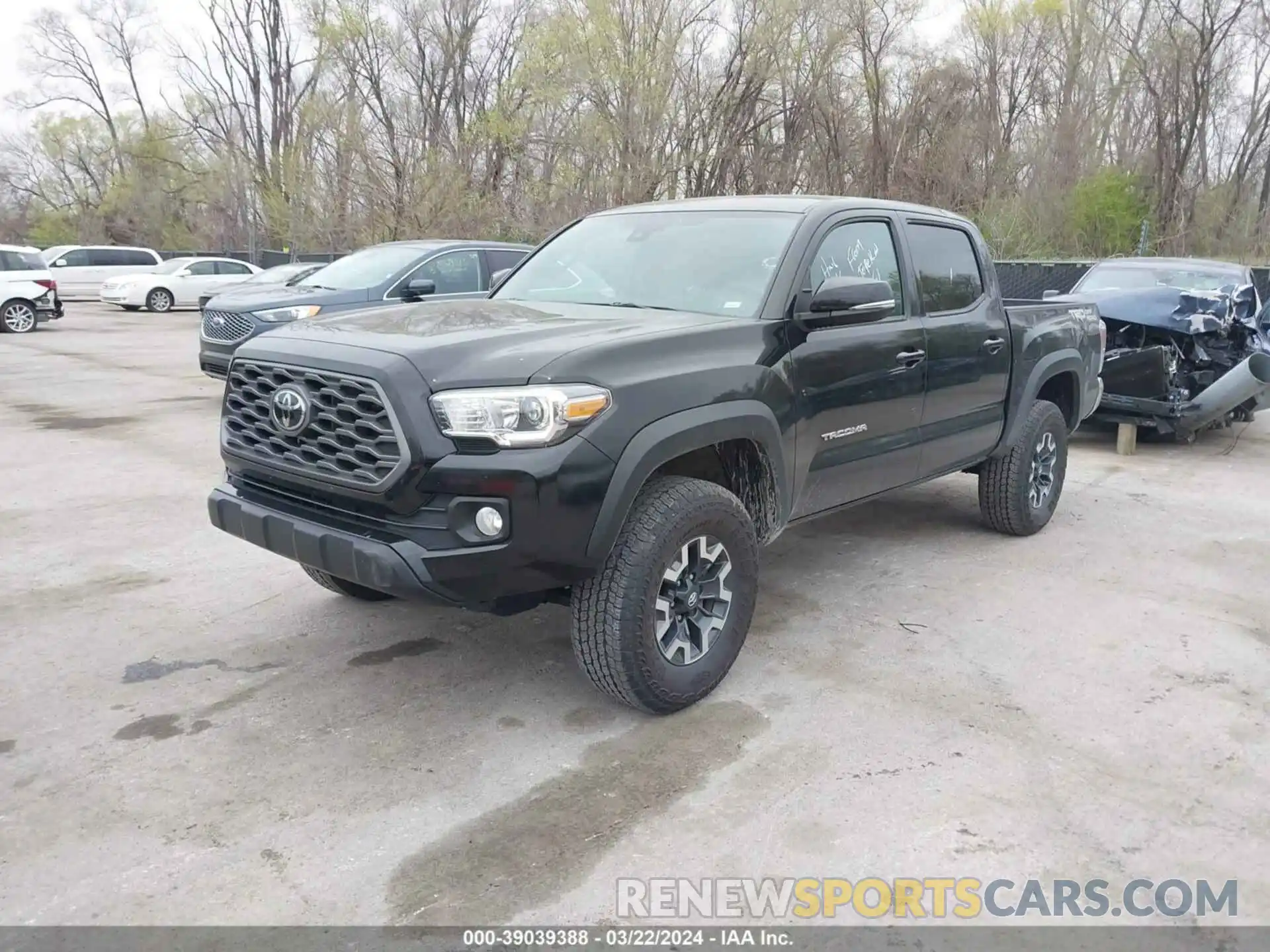 2 Photograph of a damaged car 3TMAZ5CN4PM214883 TOYOTA TACOMA 2023