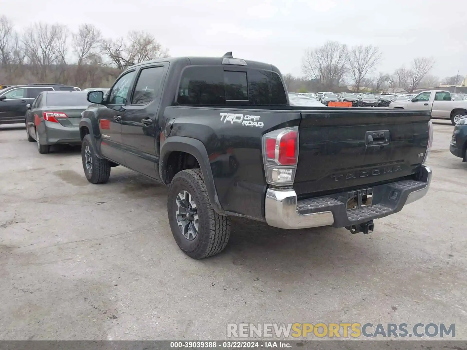 3 Photograph of a damaged car 3TMAZ5CN4PM214883 TOYOTA TACOMA 2023