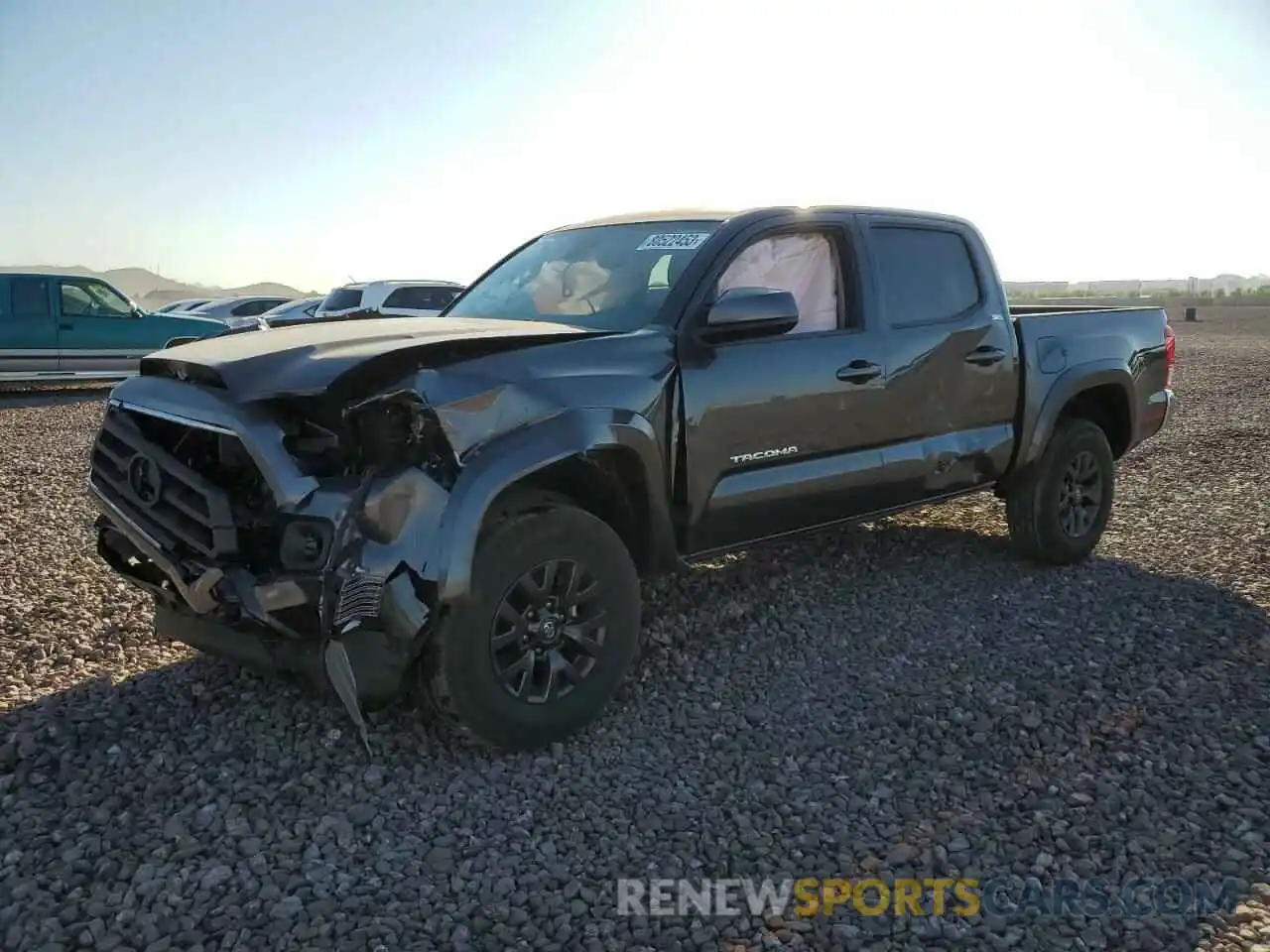 1 Photograph of a damaged car 3TMAZ5CN5PM200085 TOYOTA TACOMA 2023