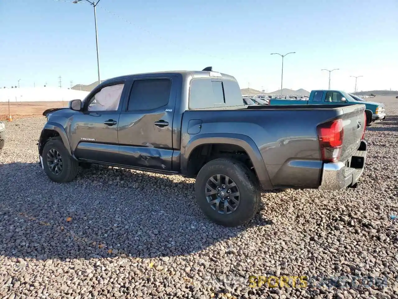 2 Photograph of a damaged car 3TMAZ5CN5PM200085 TOYOTA TACOMA 2023