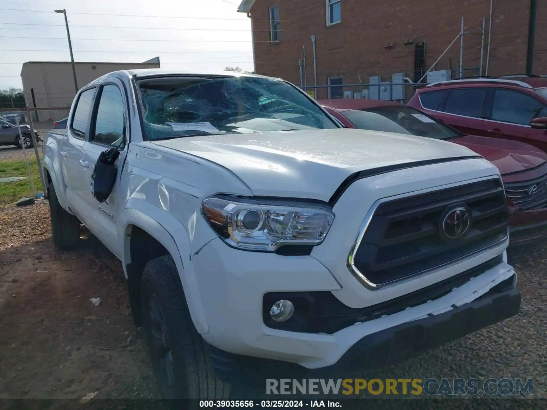 1 Photograph of a damaged car 3TMAZ5CN7PM217373 TOYOTA TACOMA 2023