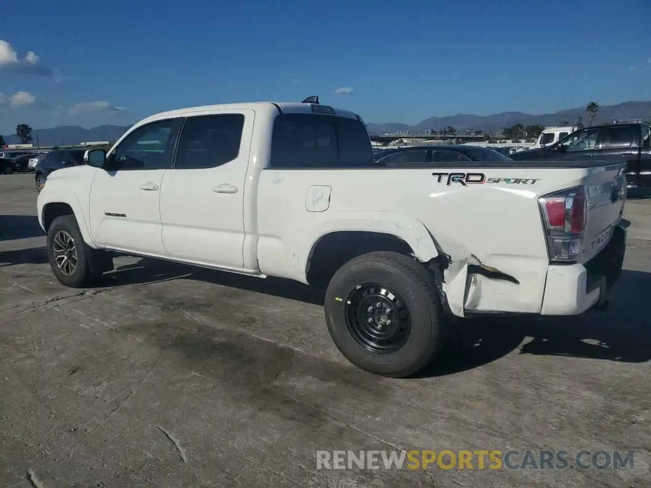 2 Photograph of a damaged car 3TMBZ5DN2PM040069 TOYOTA TACOMA 2023