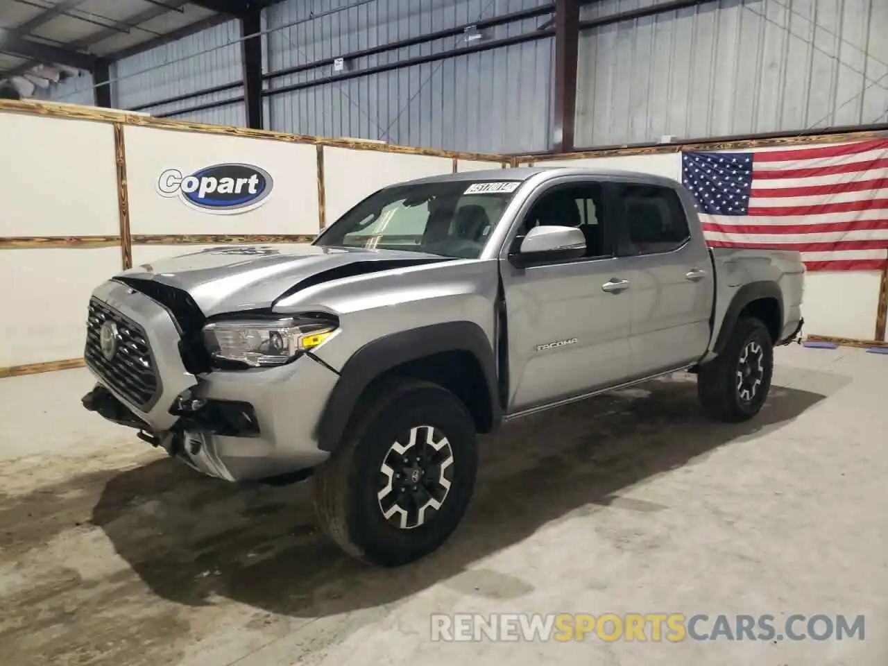 1 Photograph of a damaged car 3TMCZ5AN0PM635687 TOYOTA TACOMA 2023