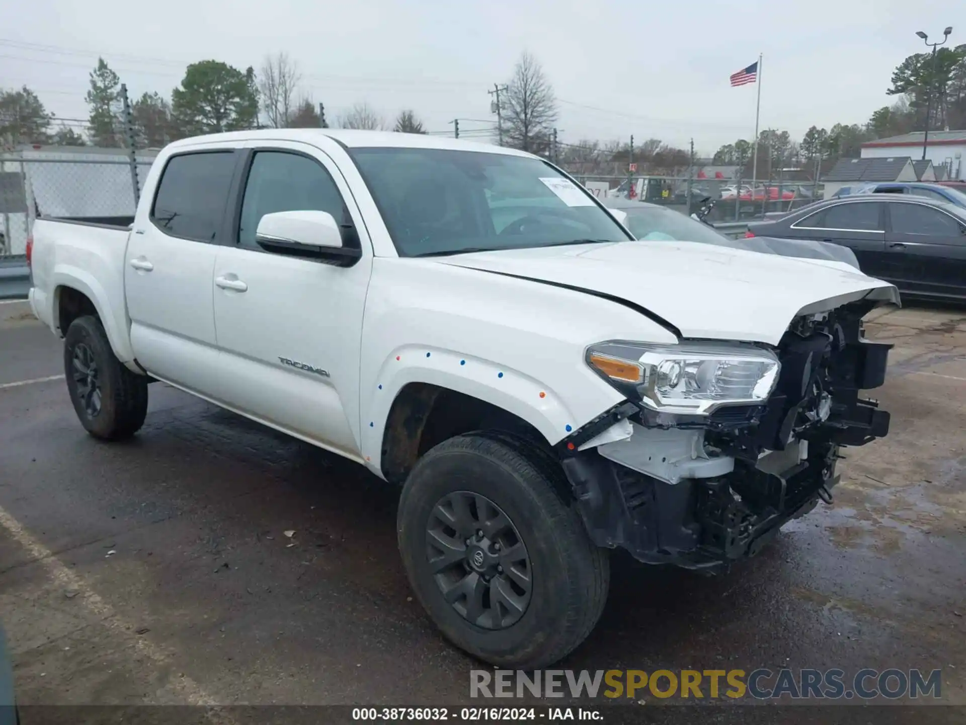 1 Photograph of a damaged car 3TMCZ5AN1PM561289 TOYOTA TACOMA 2023