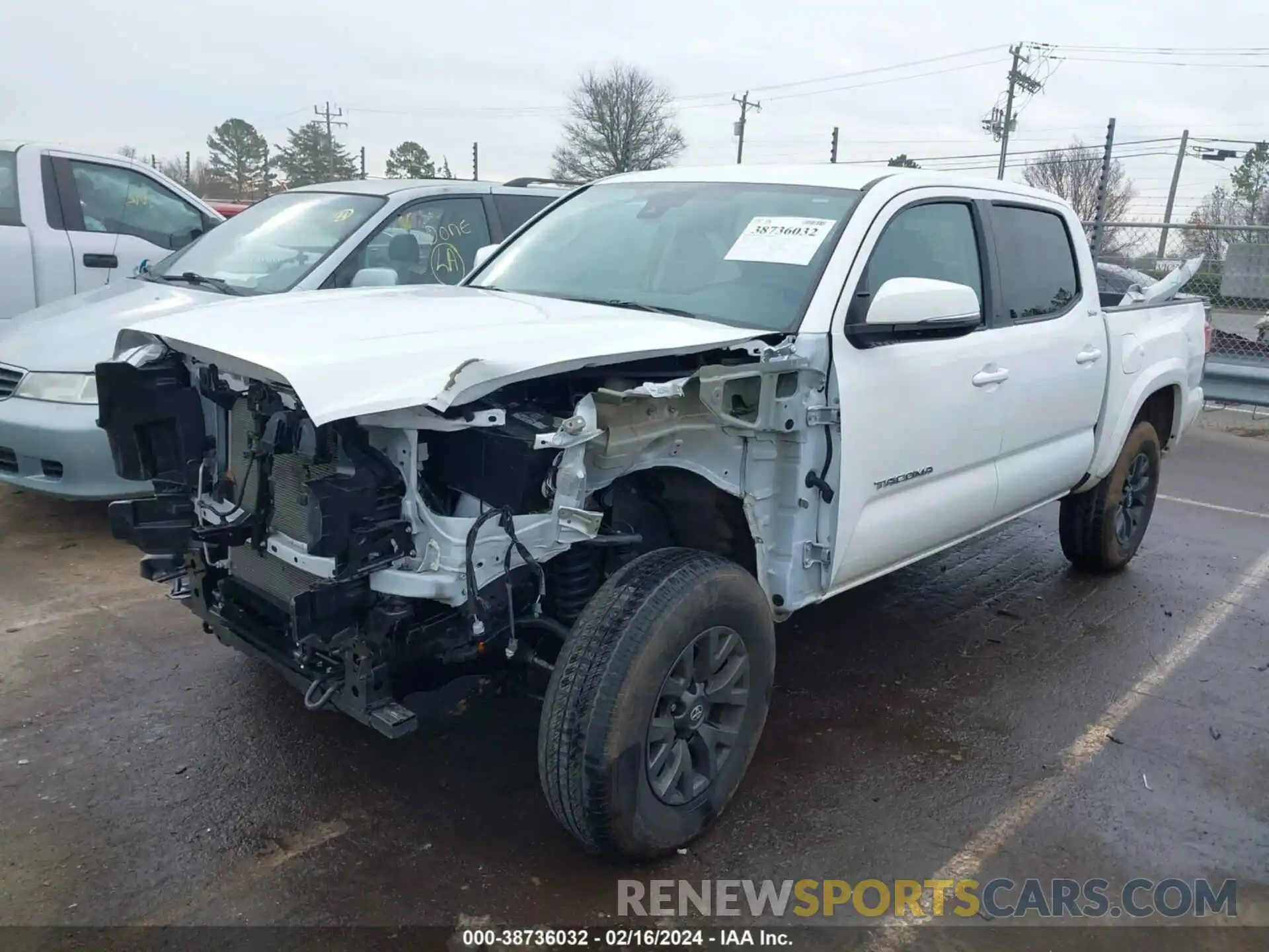 2 Photograph of a damaged car 3TMCZ5AN1PM561289 TOYOTA TACOMA 2023