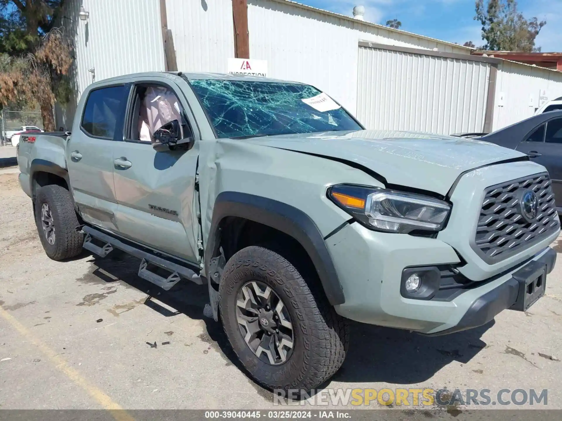 1 Photograph of a damaged car 3TMCZ5AN1PM569165 TOYOTA TACOMA 2023