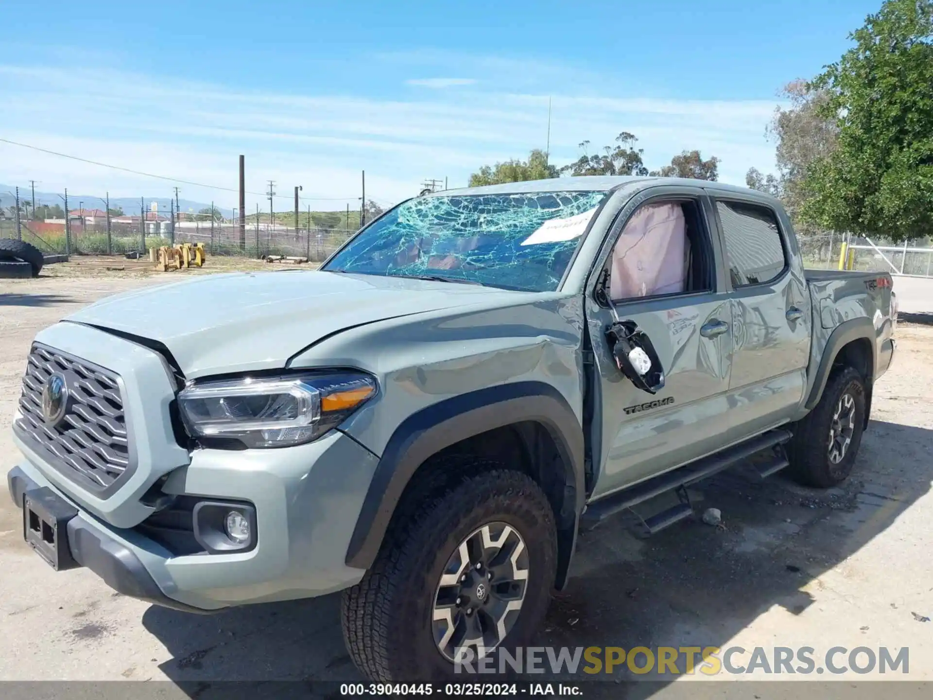 2 Photograph of a damaged car 3TMCZ5AN1PM569165 TOYOTA TACOMA 2023