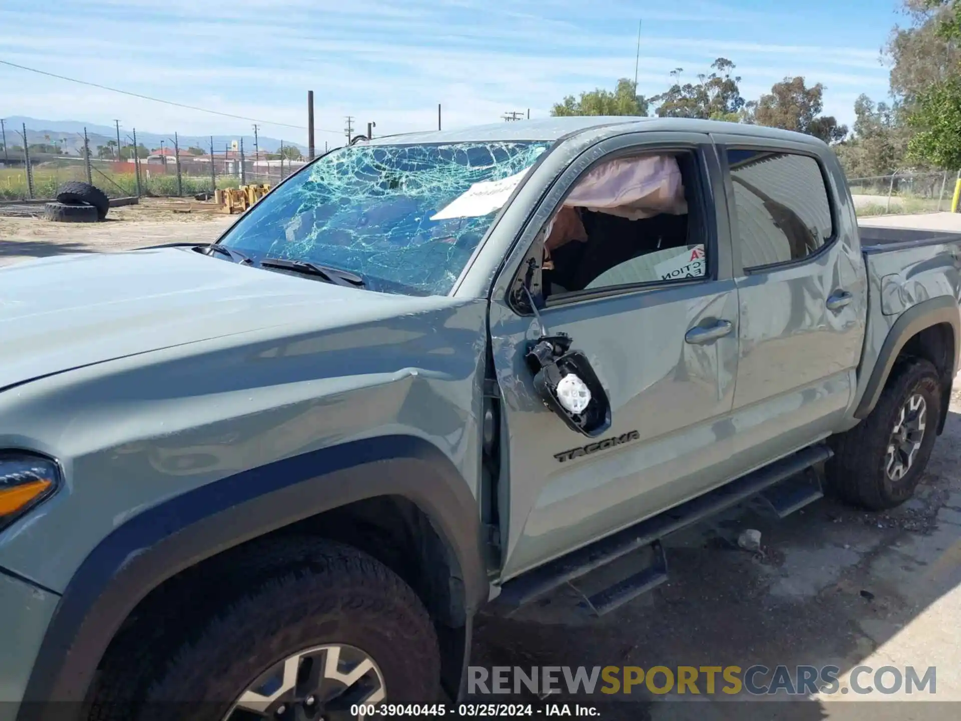 6 Photograph of a damaged car 3TMCZ5AN1PM569165 TOYOTA TACOMA 2023