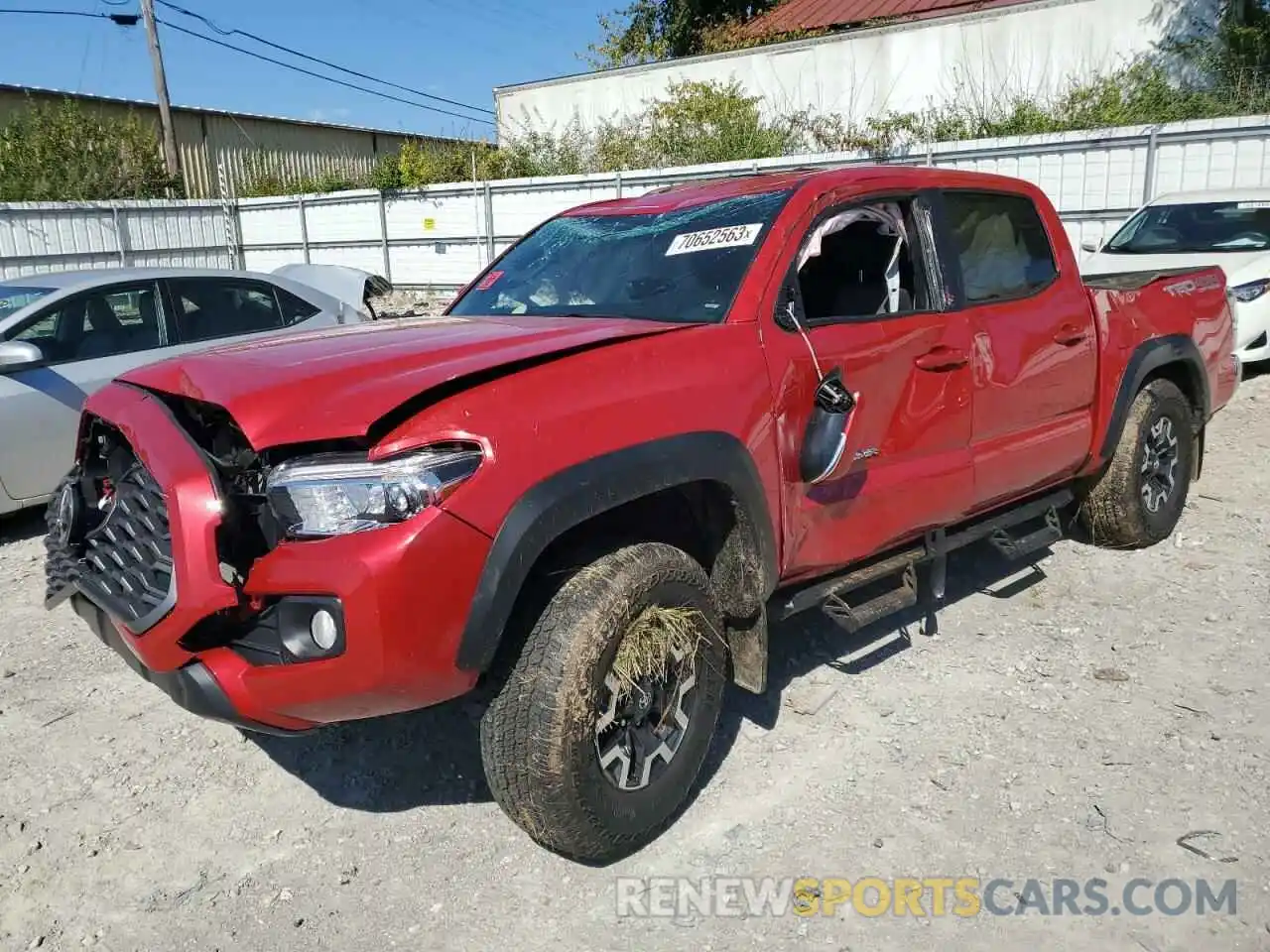 1 Photograph of a damaged car 3TMCZ5AN1PM570820 TOYOTA TACOMA 2023