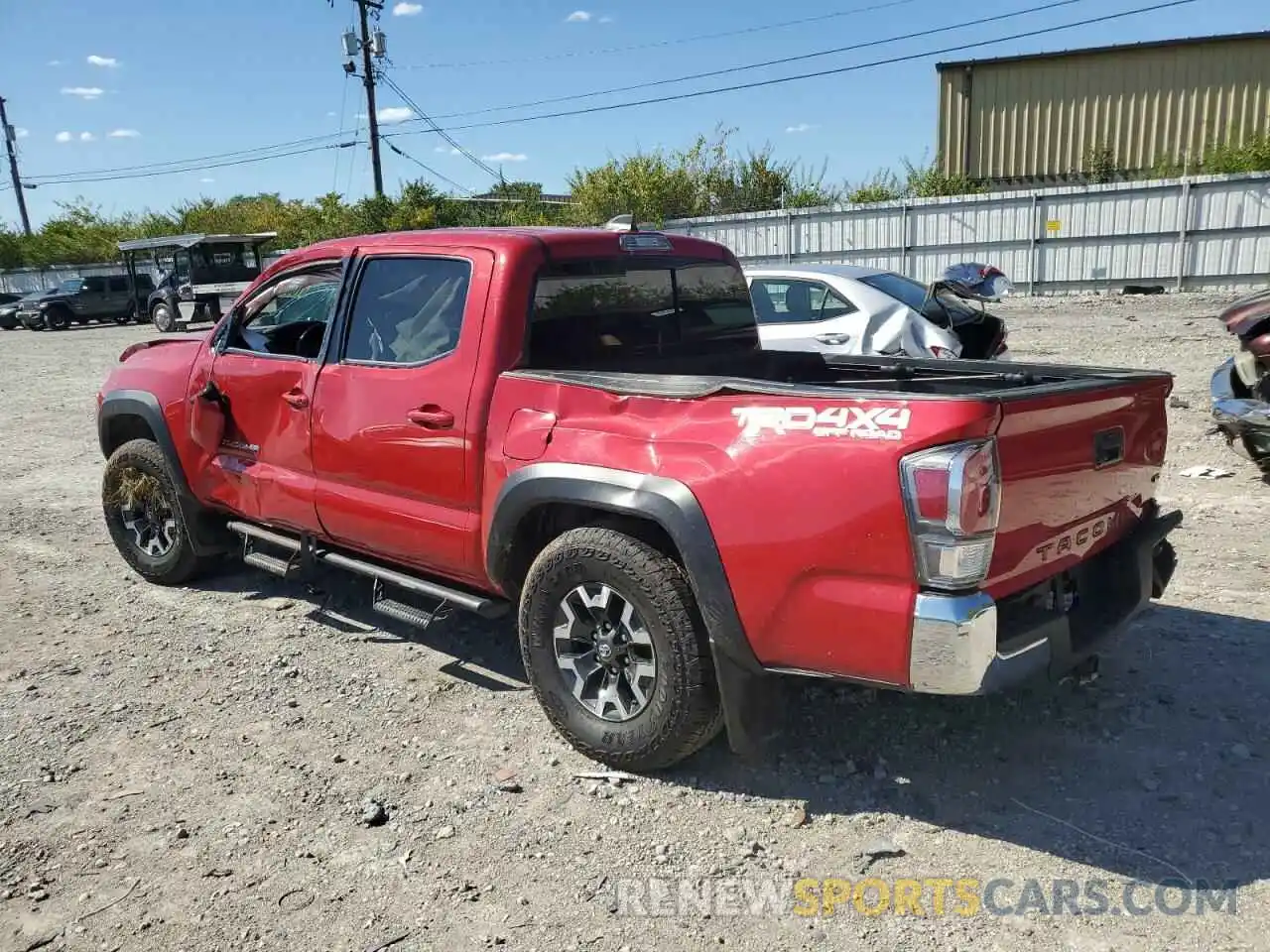 2 Photograph of a damaged car 3TMCZ5AN1PM570820 TOYOTA TACOMA 2023