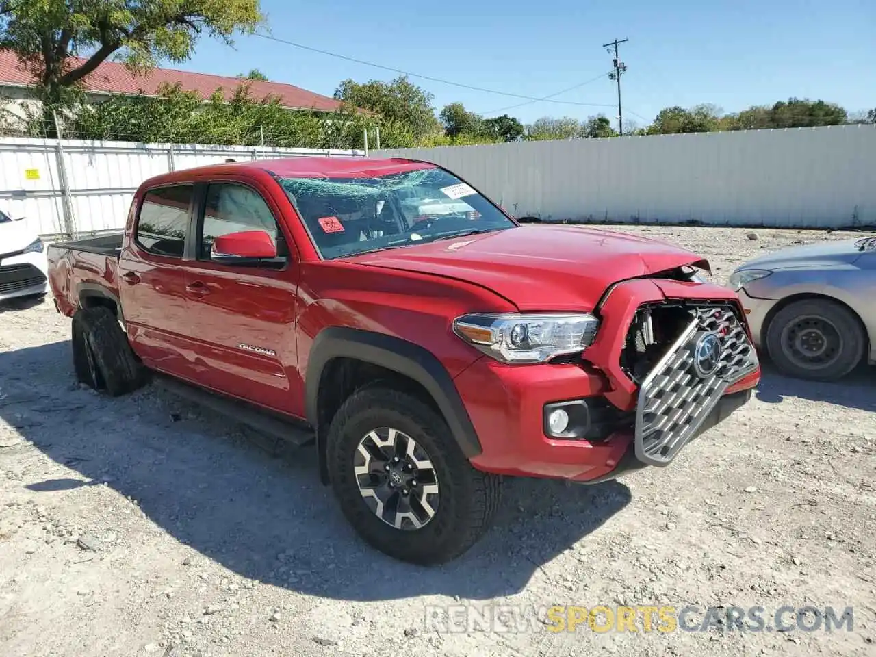 4 Фотография поврежденного автомобиля 3TMCZ5AN1PM570820 TOYOTA TACOMA 2023