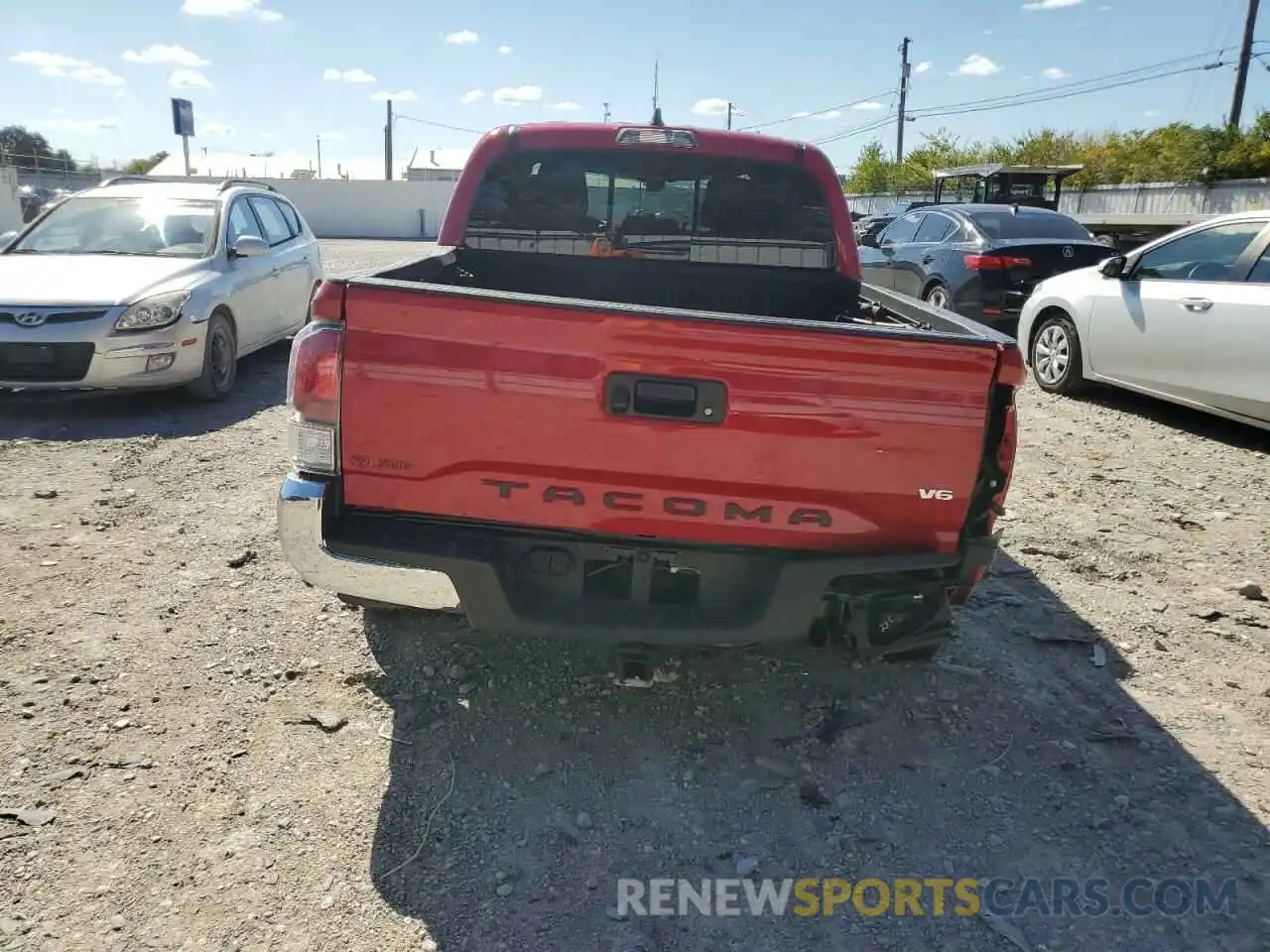 6 Photograph of a damaged car 3TMCZ5AN1PM570820 TOYOTA TACOMA 2023